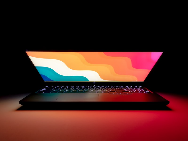Main battlestation rows under the lime glow